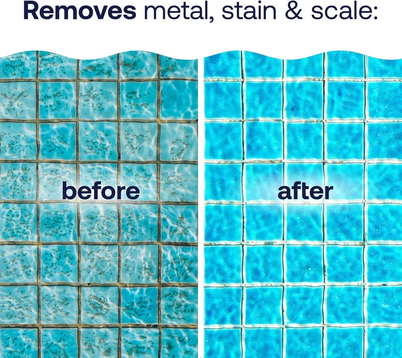 HTH 67068 Swimming Pool Care Metal & Stain Defense - Prevents Staining and Corrosion - Image 1